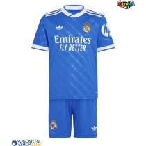 Otroški Nogometni dresi Real Madrid Antonio Rudiger #22 Tretji 2025-26 Kratek Rokav (+ Kratke hlače)